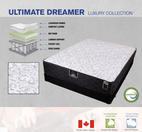ULTIMATE DREAMER FLIPPABLE FIRM OR PLUSH