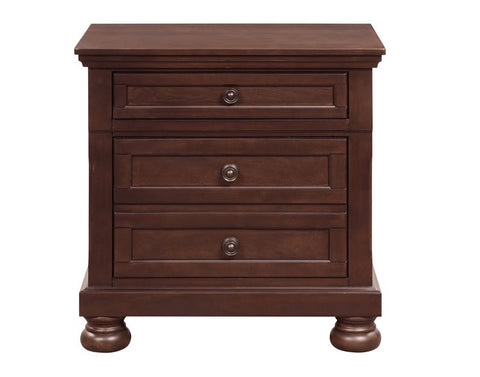 1718-4 Night Stand with Hidden Drawer