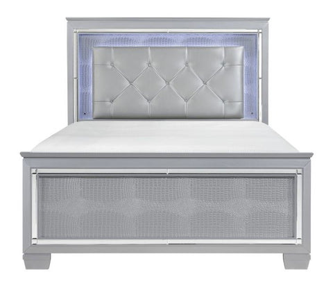 1916-1 Queen/King Bed with LED Lighting - Mike the Mattress Guy