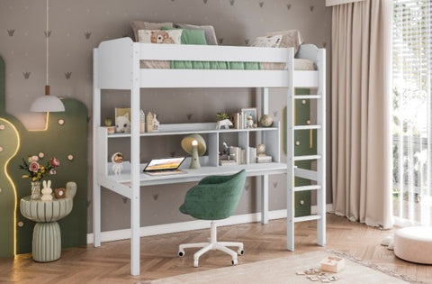 B2003TWH Twin Loft Bed