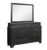 Jordyn Bedroom Set (Grey and White)