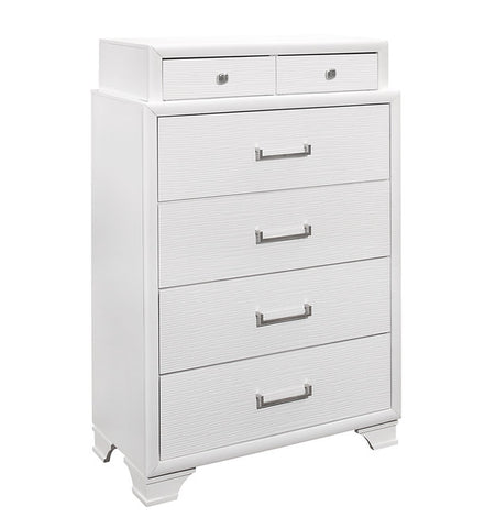 Jordyn Chest (Grey and White)
