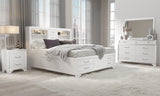 Jordyn Bed (Grey and White)