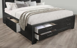 Jordyn Bed (Grey and White)
