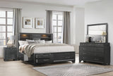 Jordyn Bedroom Set (Grey and White)