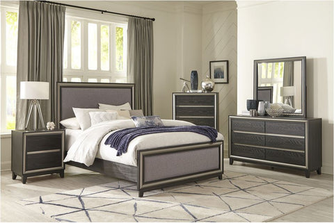 1536 Bedroom - Grant Collection with 2 Tone Finish in King & Queen