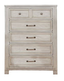 1700W - Antique White Oak Chest