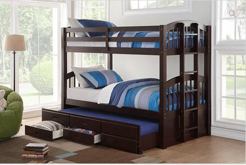 B-1840 Single Over Single Bunk Bed - Mike the Mattress Guy