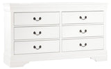 2147-5 Dresser Available in Walnut, Grey, White - Mike the Mattress Guy