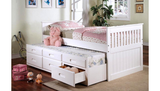 IF-314 Solid Wood Mates Bed - 3 colours