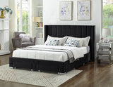 IF-5313 PLATFORM BED WITH DRAWERS - IN BLACK OR IVORY