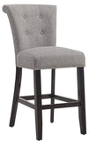 Selma 26" Counter Stool In Beige or Grey - Mike the Mattress Guy