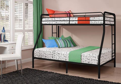 B-501 Single Over Double Metal Bunk Bed